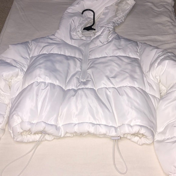 Jackets & Blazers - White Puffer jacket